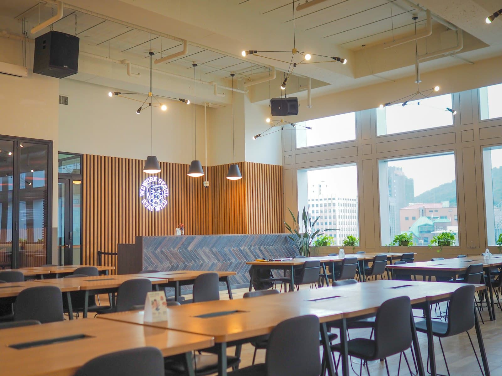 Hospitality tenancy with exhaust & grease trap
