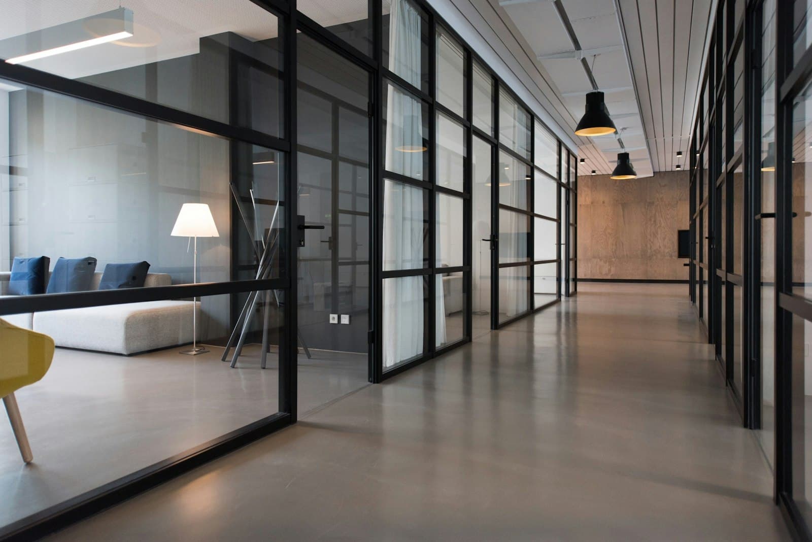 Fitted office, move-in ready